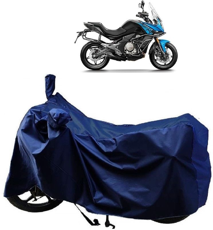 Autoprime Two Wheeler Cover for CFMoto  (650MT, Blue)
