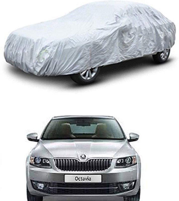 THE REAL ARV Car Cover For Skoda Laura (With Mirror Pockets)  (Silver)
