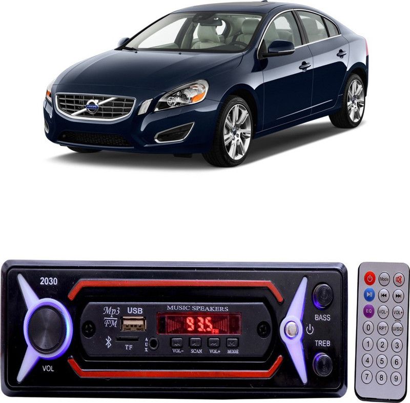 Dvis D-2030 Red BLUETOOTH/USB/SD/AUX/FM/MP3 Car Stereo ( Single Din) D-1188 Car Stereo  (Single Din)