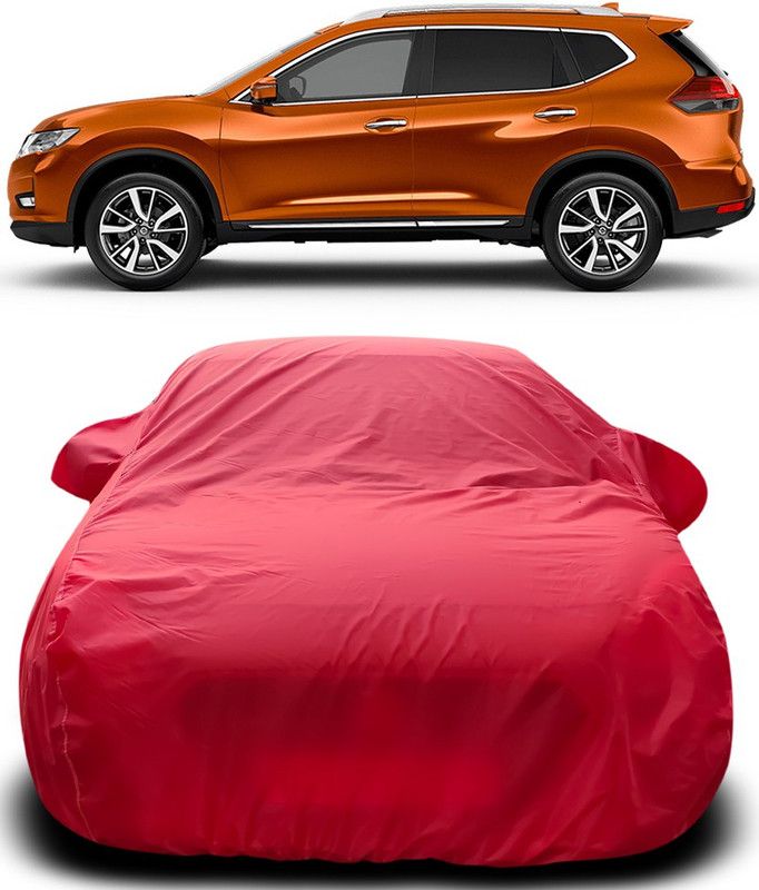 Genipap Car Cover For Nissan X-Trail Hybrid (With Mirror Pockets)  (Red)