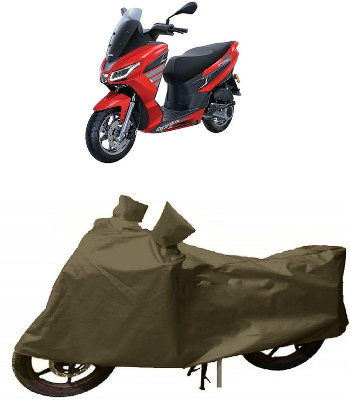 SHIVRAT Two Wheeler Cover for Aprilia  (SXR 160, Green)