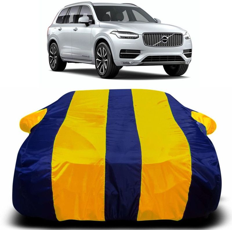 Ascension Car Cover For Volvo XC90 (With Mirror Pockets)  (Yellow, Blue)