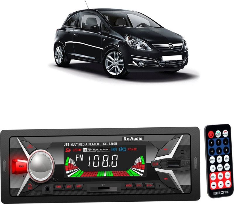 JBRIDERZ KX-A500U BLUETOOTH/USB/SD/AUX/FM/MP3 with Phone Caller Id Receiver JB-1302 Car Stereo  (Single Din)
