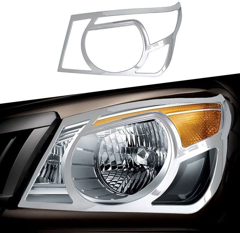 GOODZYLO GFXS-009 Head Lamp Garnish Chrome MAHINDRA Bolero EX AC Front Garnish