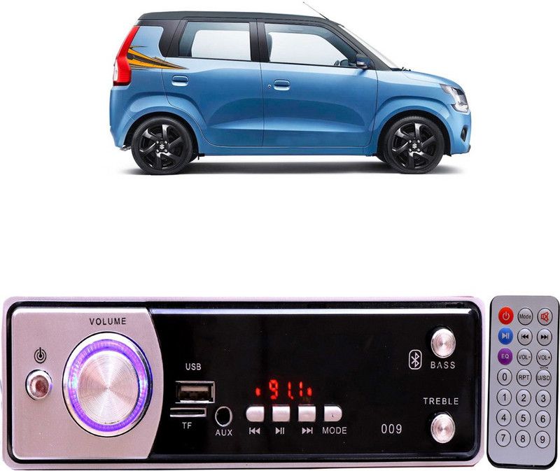 JBRIDERZ Silver009 BLUETOOTH/USB/SD/AUX/FM/MP3 Car Stereo ( Single Din) -351 Car Stereo  (Single Din)