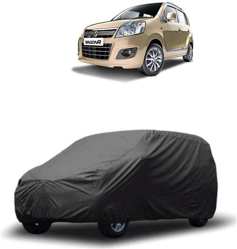 ARNEJA Car Cover For Maruti Suzuki WagonR (Without Mirror Pockets)  (Grey)