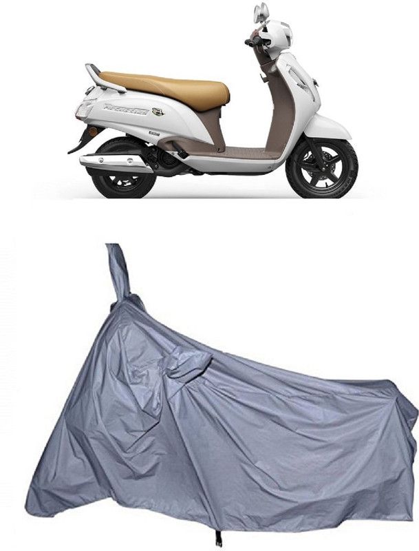 SHIVRAT Two Wheeler Cover for Suzuki  (Access 125, Silver)