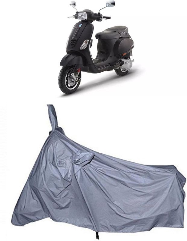 SHIVRAT Two Wheeler Cover for Vespa  (SXL 125 BS6, Silver)