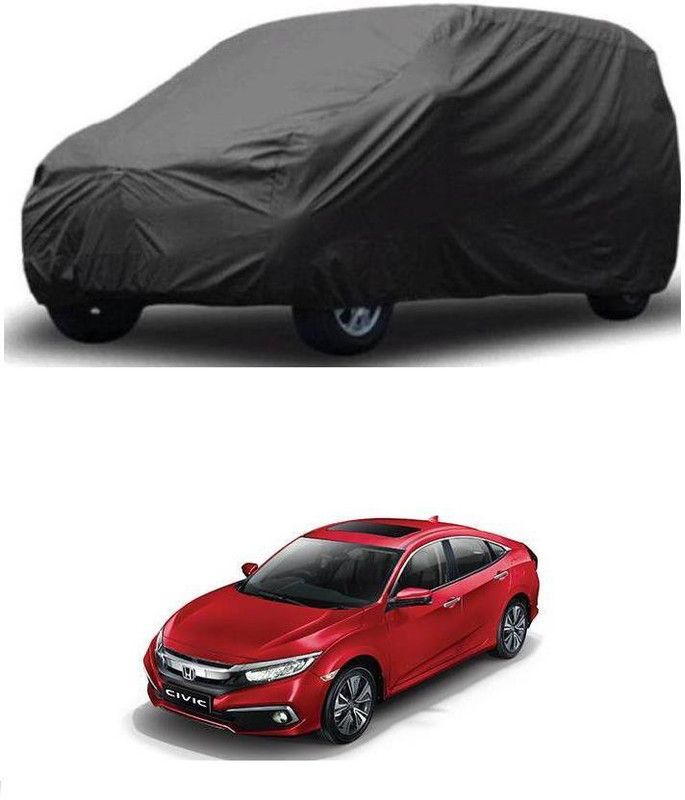 arneja trading company Car Cover For Honda Civic (Without Mirror Pockets)  (Grey)
