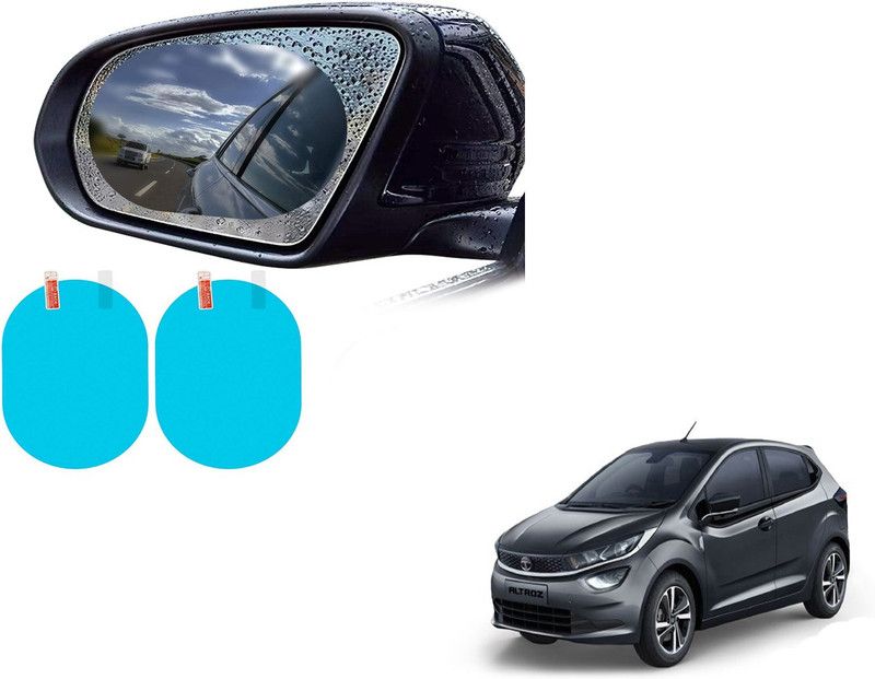 Autoinnovation Car Mirror Anti Fog Rainproof Protective Film For Tata Altroz Car Mirror Rain Blocker  (White)