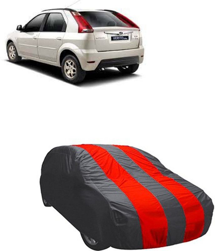 Kuchipudi Car Cover For Mahindra Verito (Without Mirror Pockets)  (Maroon, Grey, For 2005, 2006, 2007, 2008, 2009, 2010, 2011, 2012, 2013, 2014, 2015, 2016, 2017, 2018, 2019, NA Models)