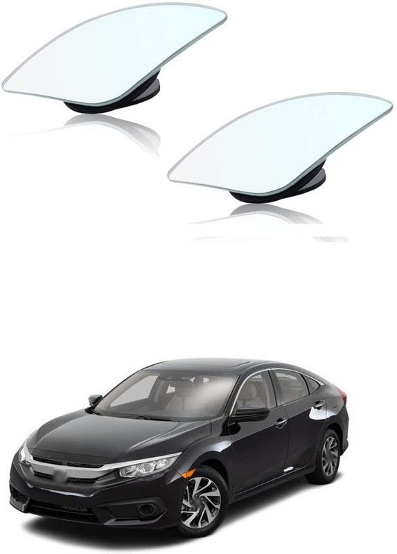 autoformonix Manual Blind Spot Mirror For Honda Civic  (Left, Right)