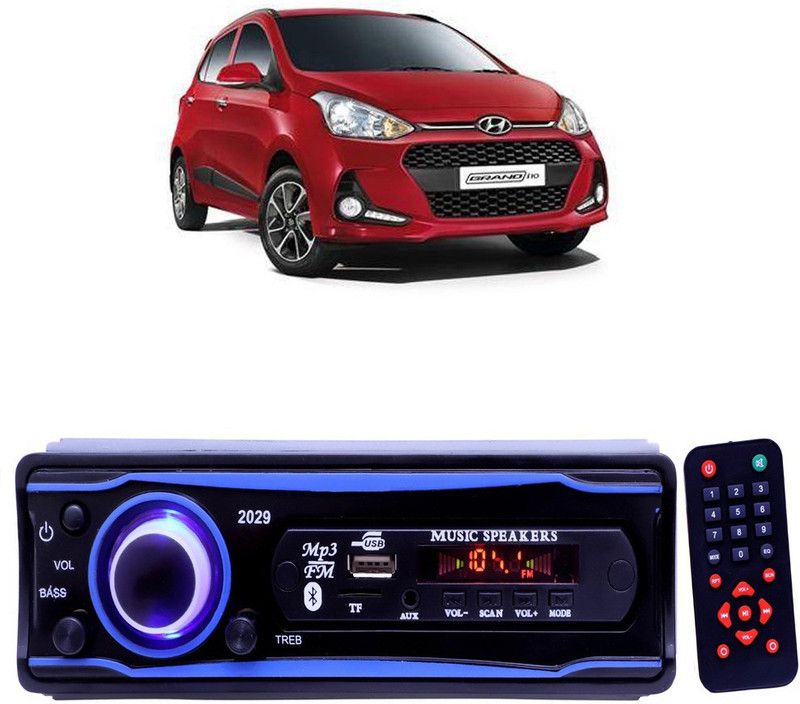 Genipap Blue 2029 USB/AUX/SD/BLUETOOTH/FM/MP3 BOOM MASTER STANDARD- G 183 Car Stereo  (Single Din)