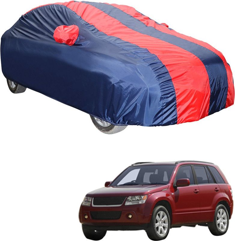 AutoFurnish Car Cover For Maruti Suzuki Grand Vitara (With Mirror Pockets)  (Red, Blue, For 2007, 2008, 2009 Models)