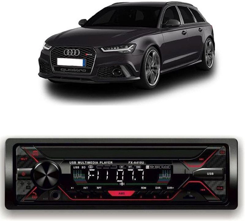 Genipap Car Stereo FX- A100U Car Stereo with Bluetooth, USB, SDCard , Aux G-30 Car Stereo  (Single Din)