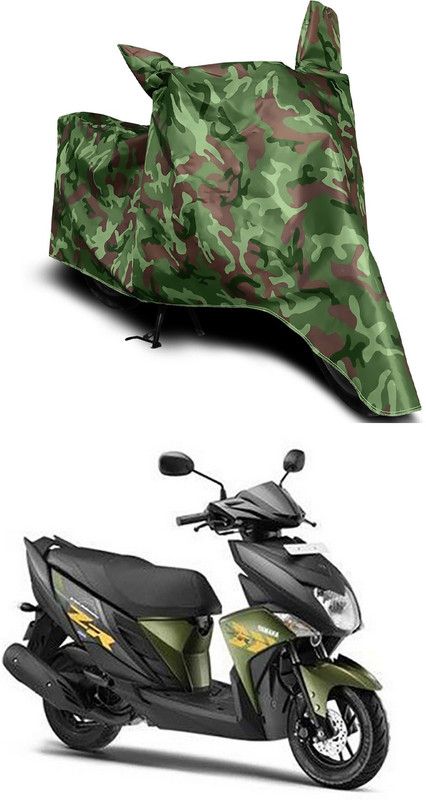 Furious3D Two Wheeler Cover for Yamaha  (Ray ZR, Multicolor)
