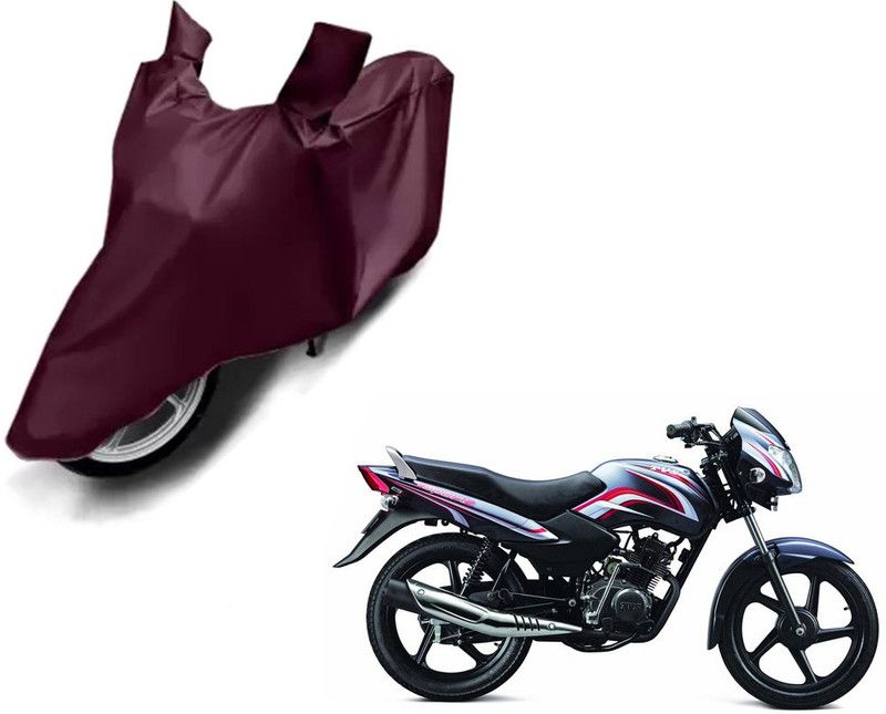 Selifaur Waterproof Two Wheeler Cover for TVS  (Sport, Brown)