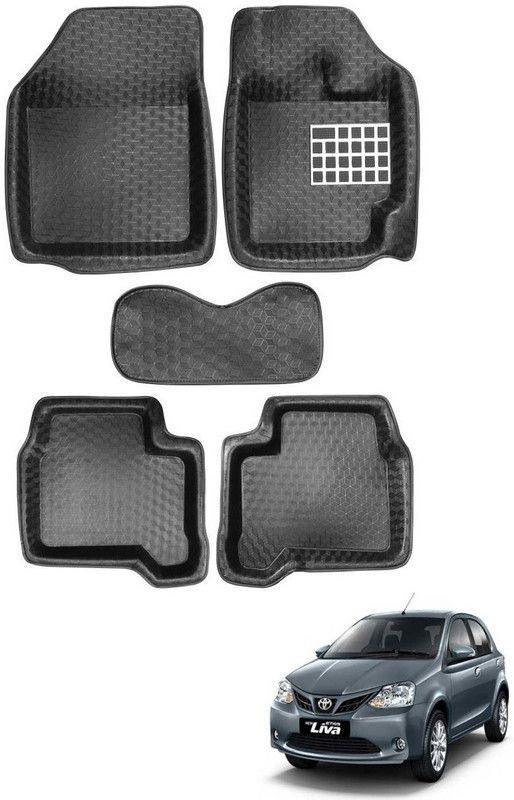 AUTYLE EVA, Plastic 3D Mat For Toyota Etios Liva  (Black)