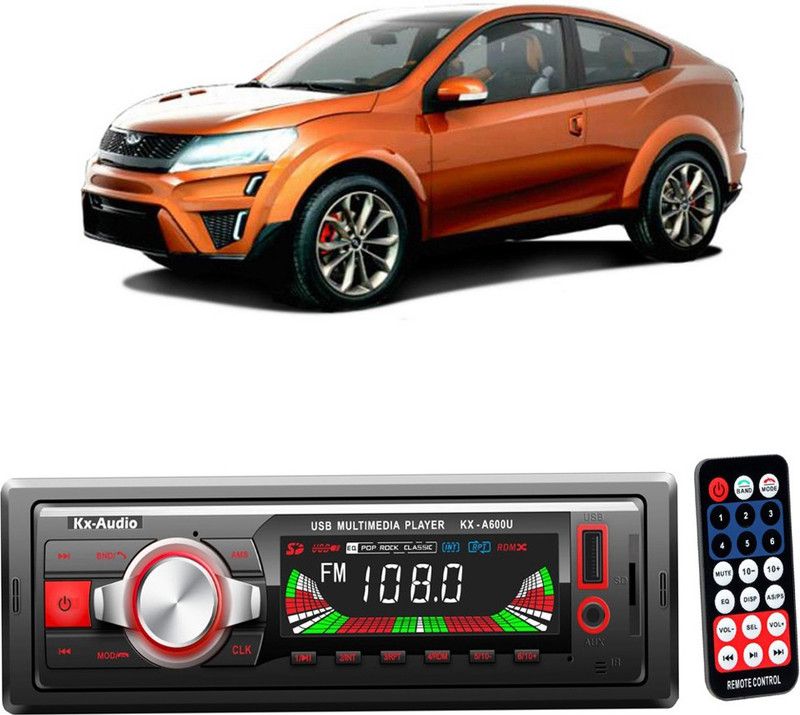 JBRIDERZ KX-A600U BLUETOOTH/USB/SD/AUX/FM/MP3 with Phone Caller Id Receiver JB-236 Car Stereo  (Single Din)