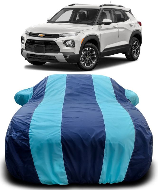 Genipap Car Cover For Chevrolet Trailblazer (With Mirror Pockets)  (Blue, Blue)