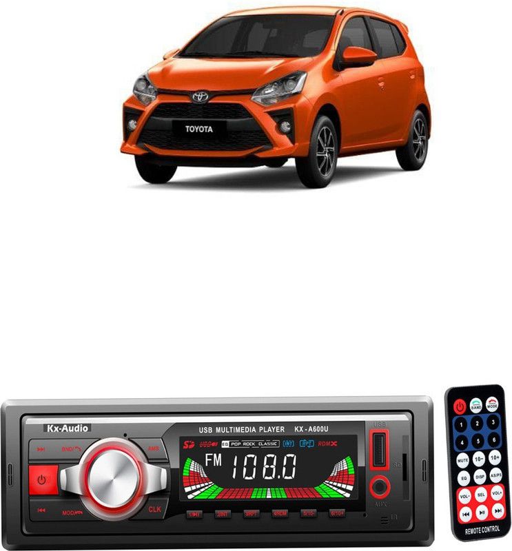 JBRIDERZ KX-A600U BLUETOOTH/USB/SD/AUX/FM/MP3 with Phone Caller Id Receiver B 601 Car Stereo  (Single Din)