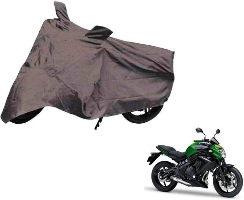 Gargi Traders Waterproof Two Wheeler Cover for Kawasaki  (Z800, Grey)