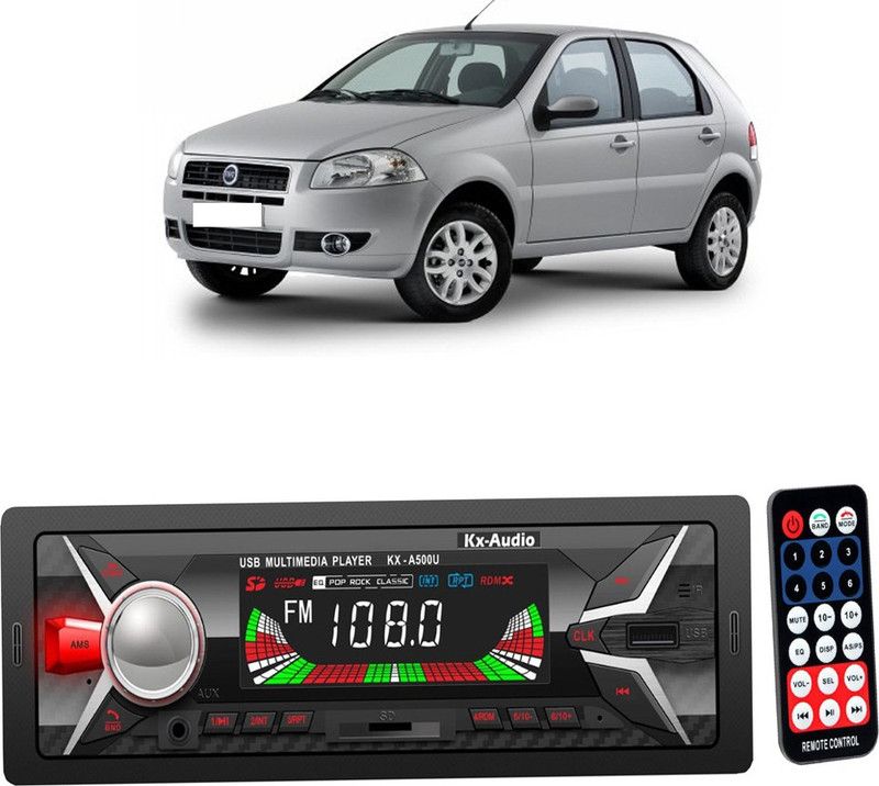 JBRIDERZ KX-A500U BLUETOOTH/USB/SD/AUX/FM/MP3 with Phone Caller Id Receiver JB-804 Car Stereo  (Single Din)