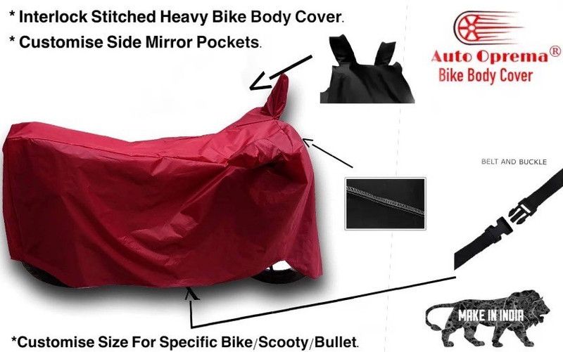Auto Oprema Waterproof Two Wheeler Cover for Hero  (Karizma ZMR, Red)