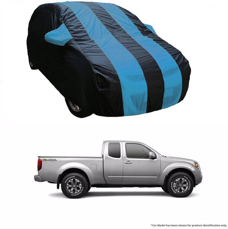 Flipkart SmartBuy Car Cover For Nissan Frontier (With Mirror Pockets)  (Blue, Blue)