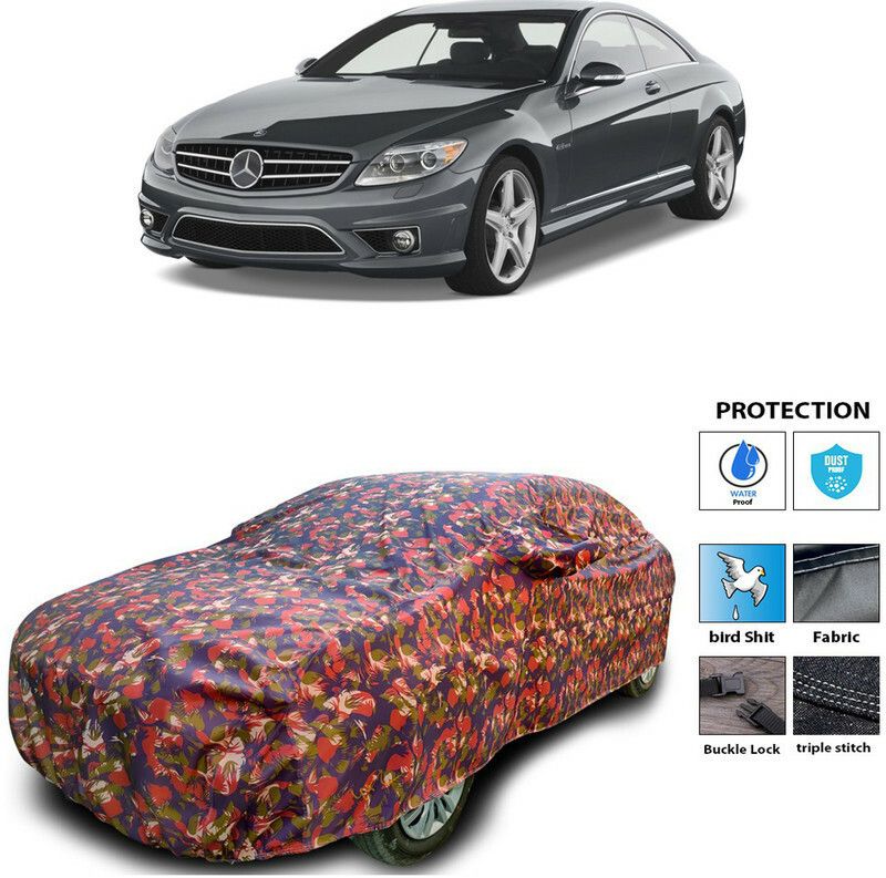 Genipap Car Cover For Mercedes Benz CL-Class (With Mirror Pockets)  (Multicolor)