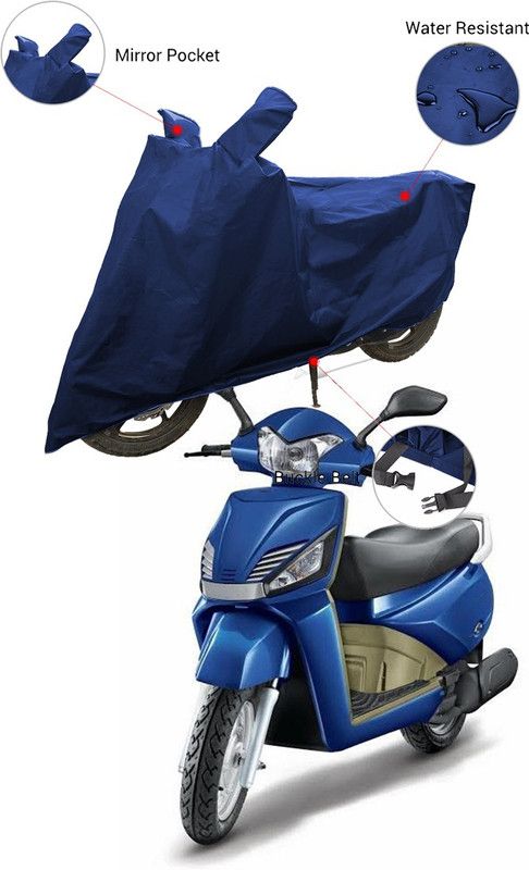 SS FOR YOUR SMART NEEDS Two Wheeler Cover for Mahindra  (Gusto Electric, Blue)