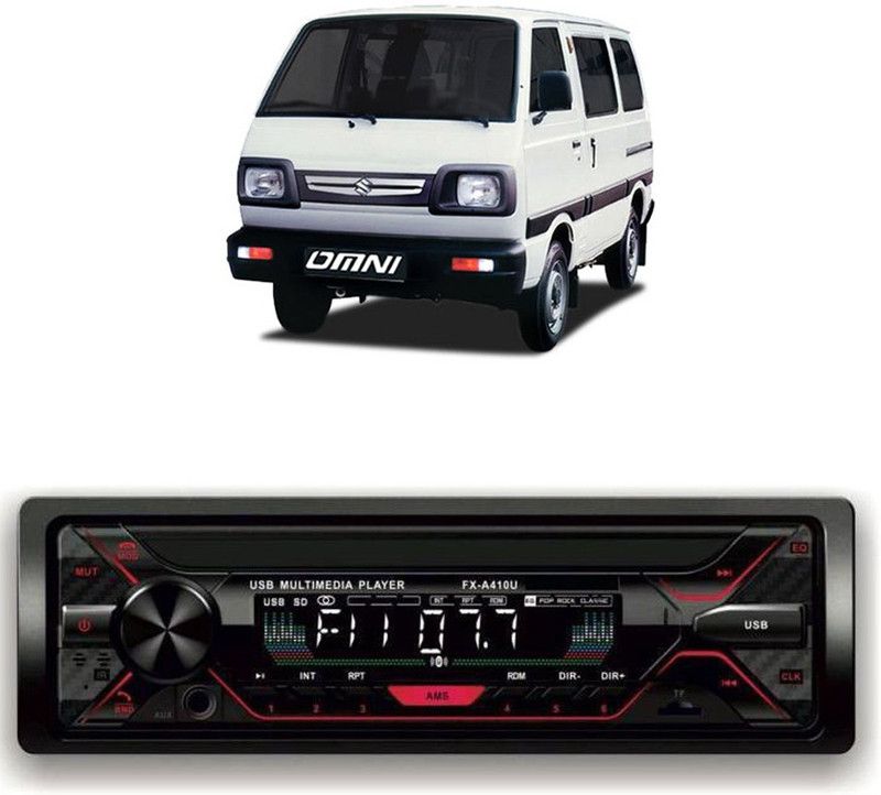 Genipap Car Stereo FX- A100U Car Stereo with Bluetooth, USB, SDCard , Aux G-330 Car Stereo  (Single Din)