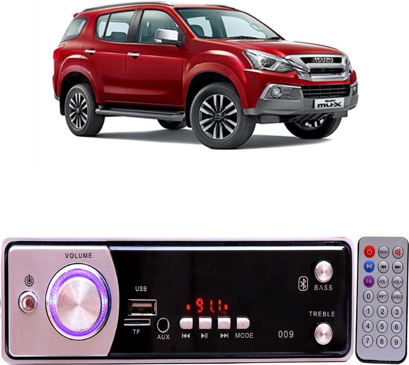 Bluedrum Silver009 BLUETOOTH/USB/SD/AUX/FM/MP3 Car Stereo ( Single Din) B-215 Car Stereo  (Single Din)