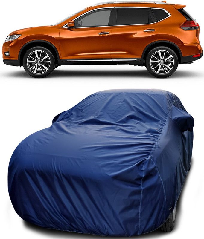 Dvis Car Cover For Nissan X-Trail Hybrid (With Mirror Pockets)  (Blue)