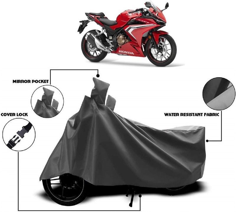 Autoprime Two Wheeler Cover for Royal Enfield  (Bullet 350 New BS6, Grey)