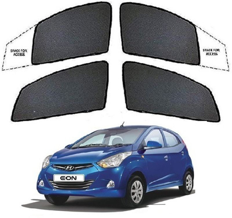 MOTOSHIELD Hyundai EON Half type Car Curtain