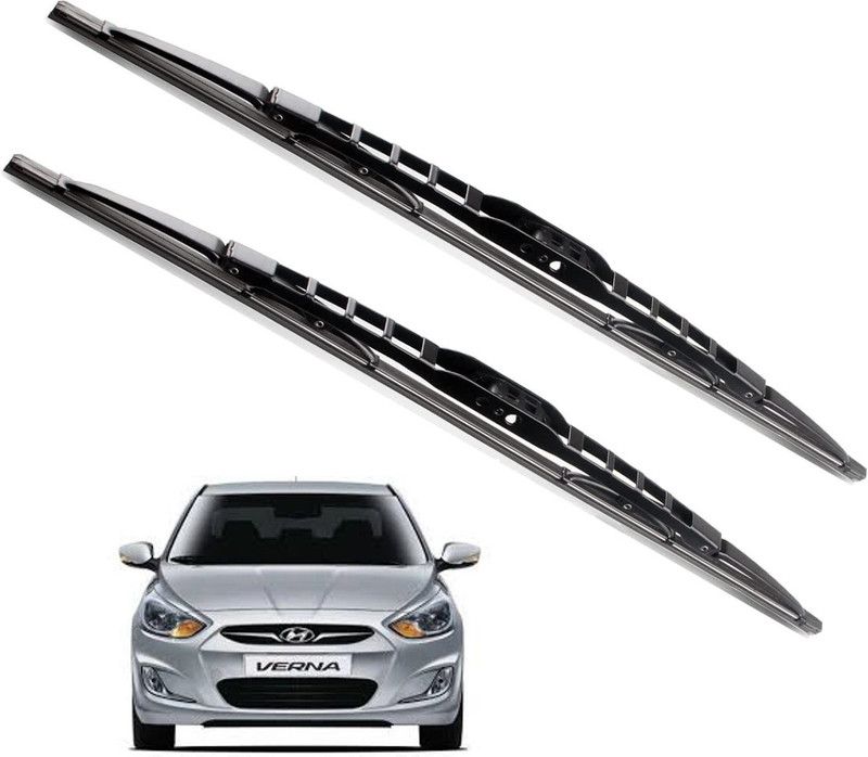 Euro Care Windshield Wiper For HYUNDAI Verna  (60.96 cm, Pack of: 2)