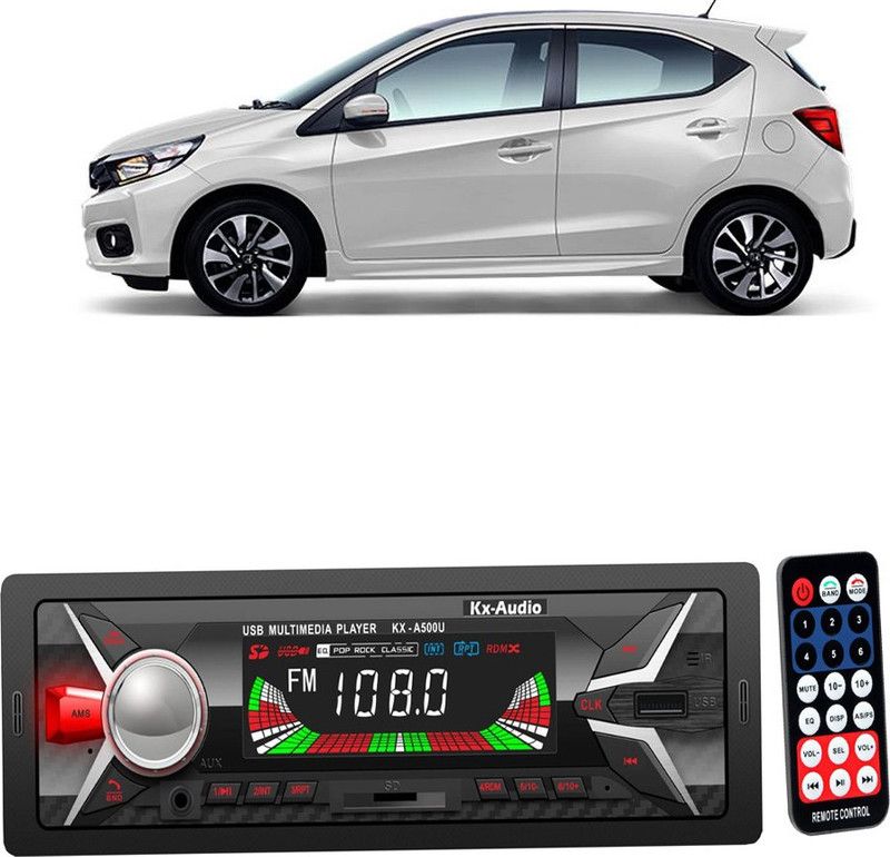 JBRIDERZ KX-A500U BLUETOOTH/USB/SD/AUX/FM/MP3 with Phone Caller Id Receiver JB-19 Car Stereo  (Single Din)