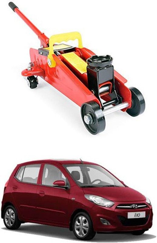 MATIES 2 Ton Car Hydraulic Trolley Jack For i10 Old For All Models Vehicle Jack  (2000 kg)