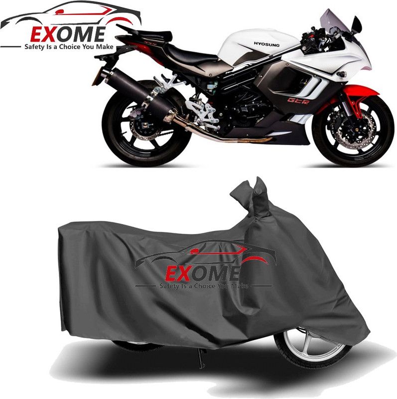 EXOME Two Wheeler Cover for Hyosung  (GT650R, Grey)