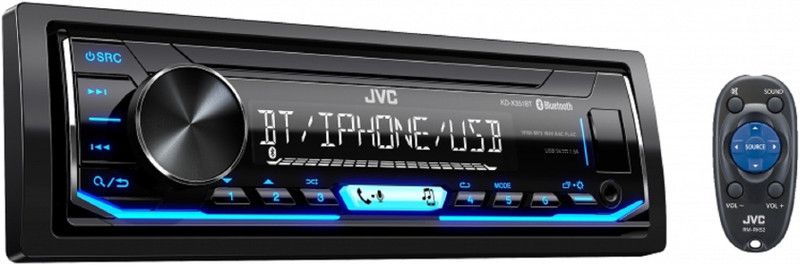 JVC KD-X351BT Car Stereo  (Single Din)