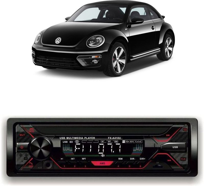 Bluedrum Car Stereo FX- A100U Car Stereo with Bluetooth, USB, SDCard , Aux B-604 Car Stereo  (Single Din)