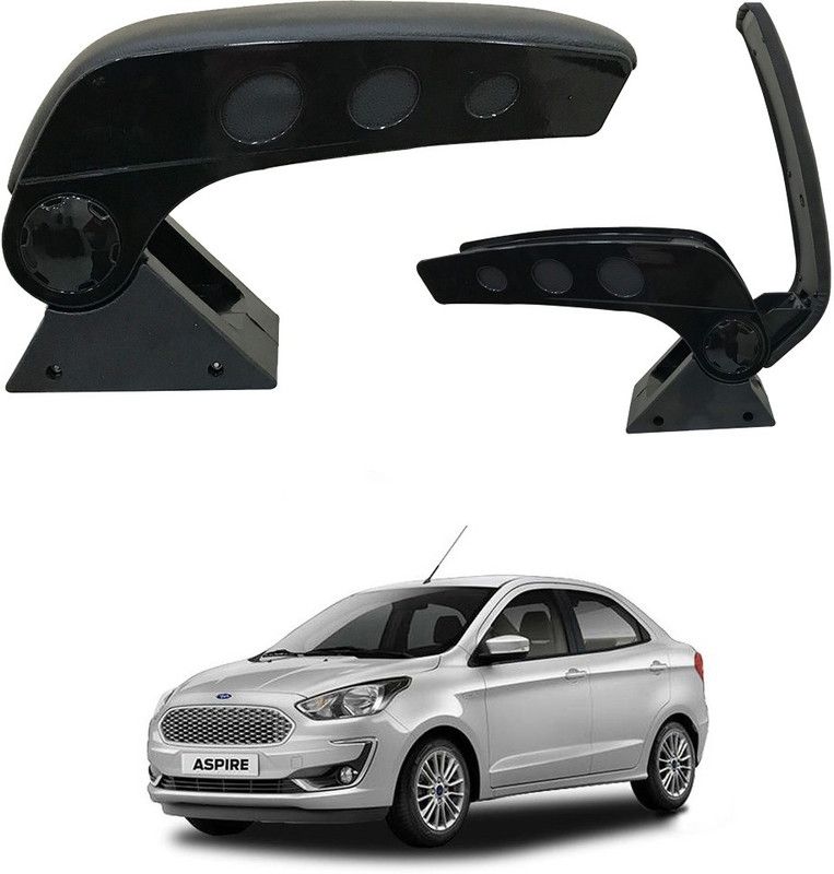 Oshotto NSKU-38963_DUAL TONE Dark Black Car Armrest  (Ford, Aspire)