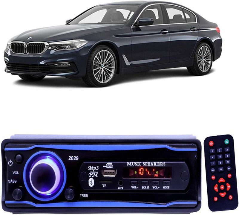 Bluedrum Blue 2029 USB/AUX/SD/BLUETOOTH/FM/MP3 BOOM MASTER STANDARD- B 43 Car Stereo  (Single Din)