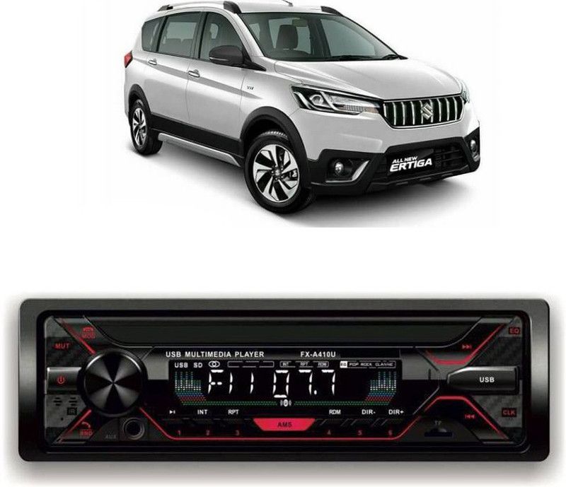 EverLand Car Stereo FX- A100U Car Stereo with Bluetooth, USB, SDCard , Aux E-300 Car Stereo  (Single Din)