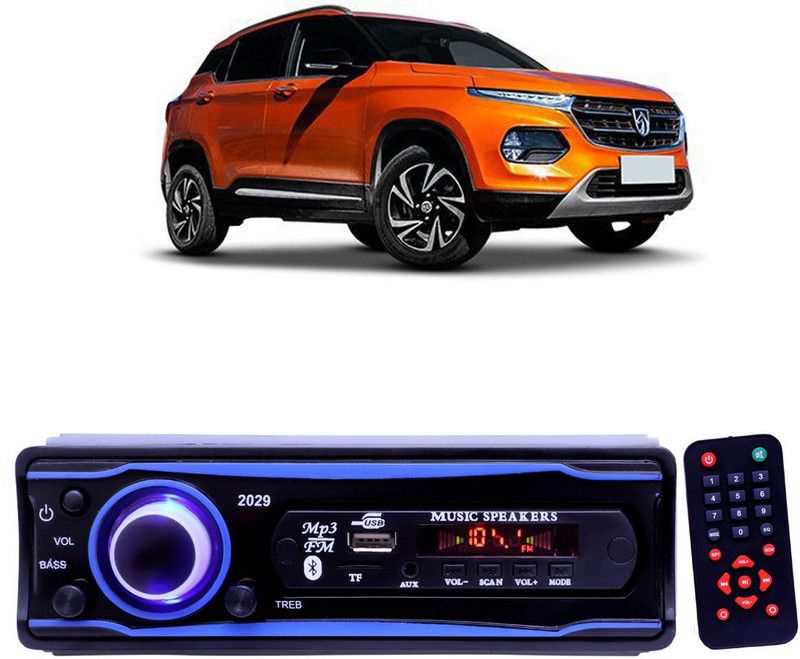 YUNEIK Blue Stereo-999 BLUETOOTH/USB/SD/AUX/FM/MP3 (BLUE & Black)Y-416 Car Stereo  (Single Din)