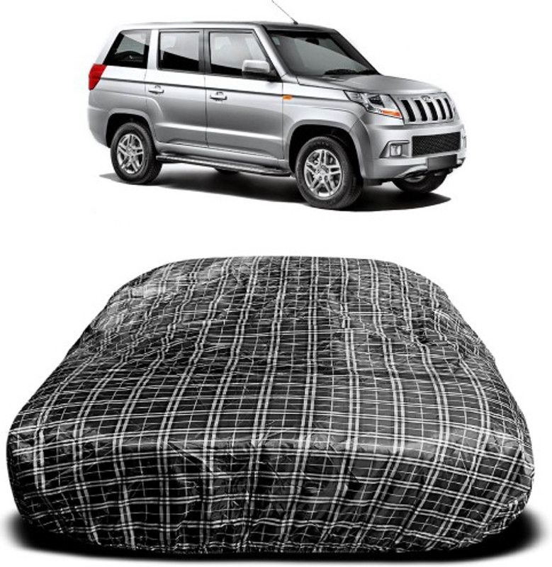 APNEK Car Cover For Mahindra TUV300 PLUS (With Mirror Pockets)  (Multicolor)