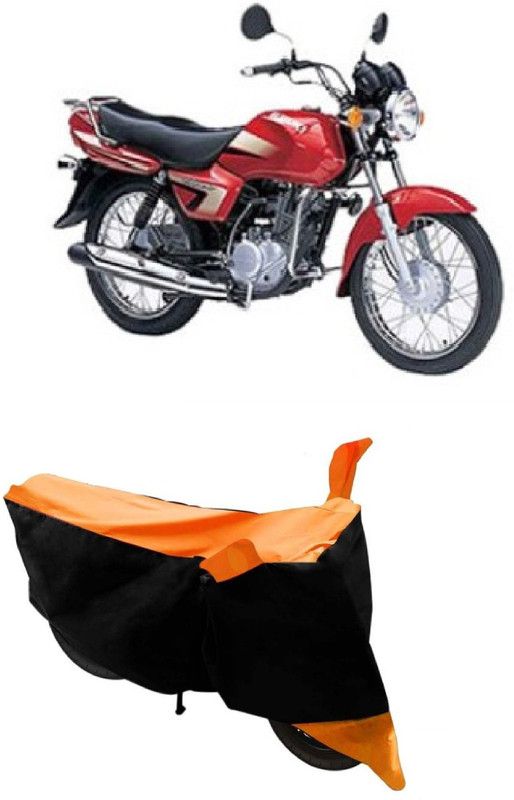 MoTRoX Two Wheeler Cover for Suzuki  (Heat, Orange)