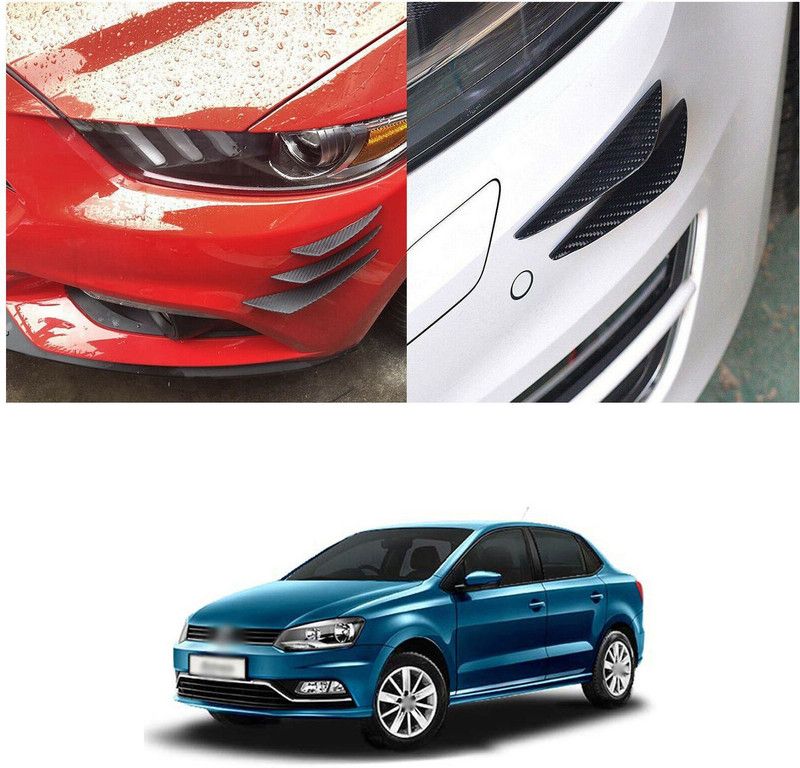XZRTZ Car Side Air Flow Vent Fender Cover Intake Grille Sticker Universal 259 Car Beading Roll For Bumper  (13 m)