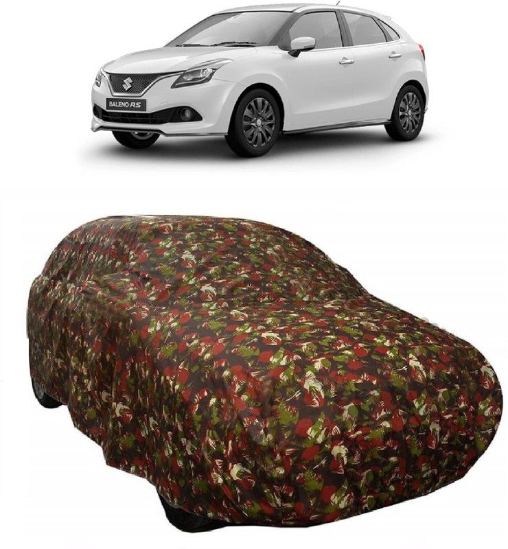 NEXTON Car Cover For Maruti Suzuki Baleno (With Mirror Pockets)  (Multicolor)